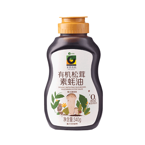 禾然有机松茸素蚝油